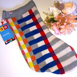 LEGO CHRISTMAS STOCKING LEGO Stripes Stocking LEGO stocking multi colored